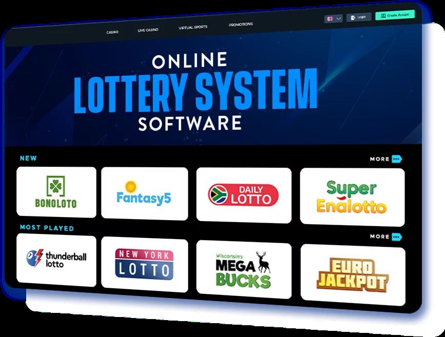Online lottery