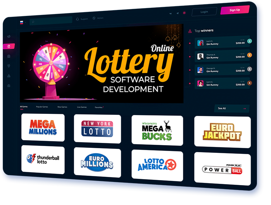 Online lottery