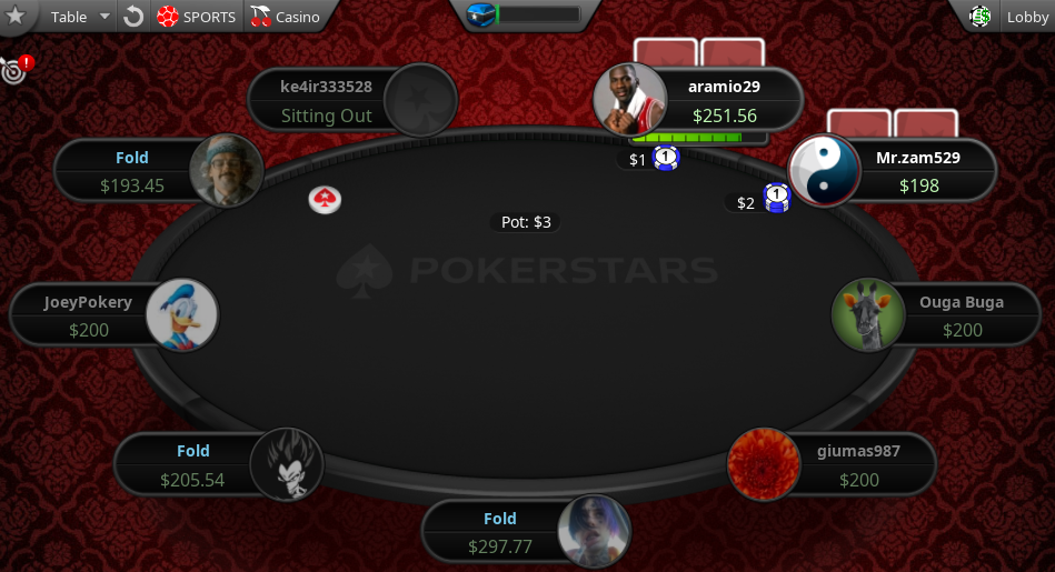 Online poker