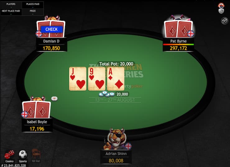 Online poker