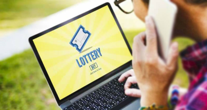 Online lottery