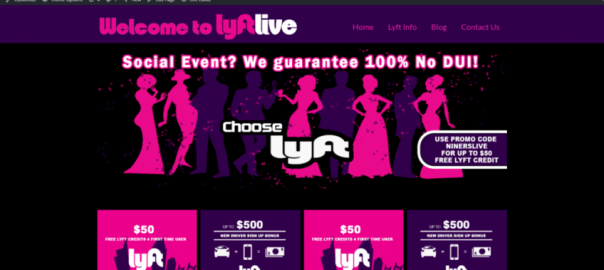 Screenshot of Lyftlive