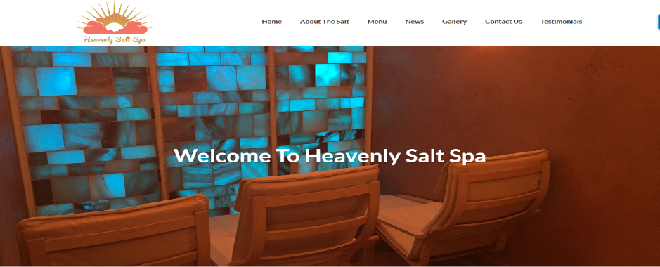Screenshot Heavenly Salt Spa
